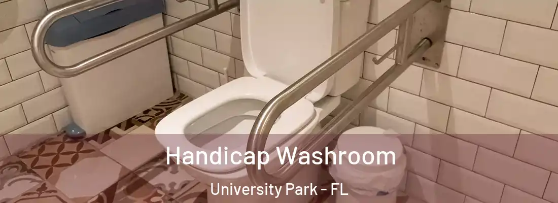  Handicap Washroom University Park - FL